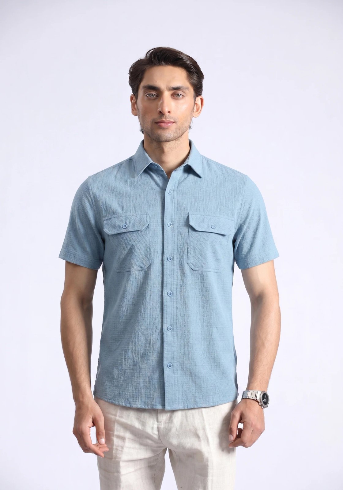 Sky Blue Dress Shirt