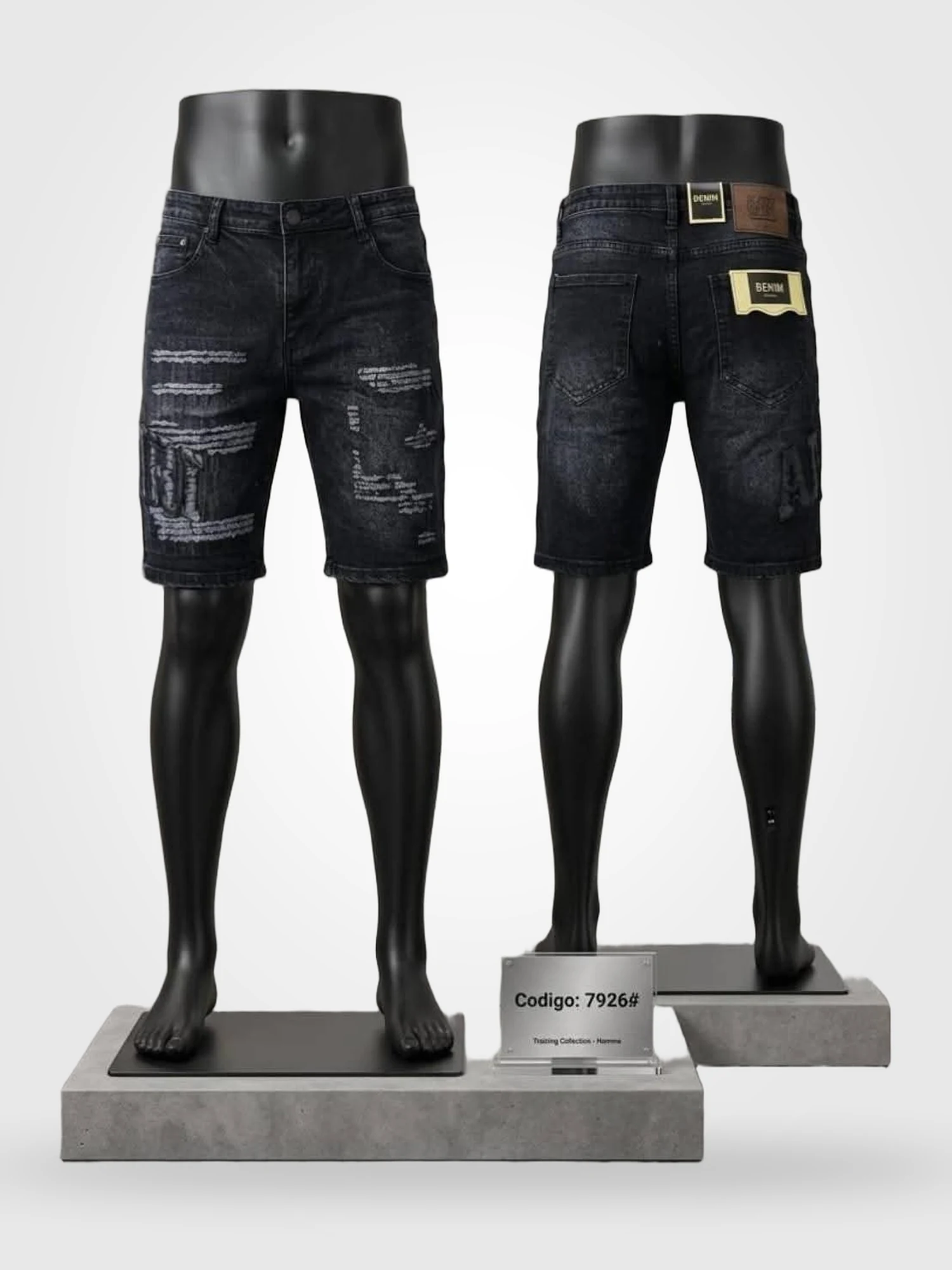 Calções Jeans